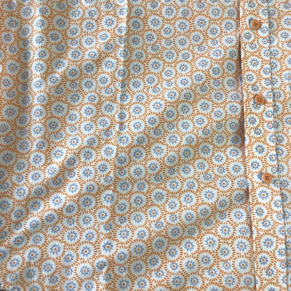 Johnston & Murphy Shirt Adult XXL Geometric Performance Button Up Preppy Mens - Picture 2 of 12